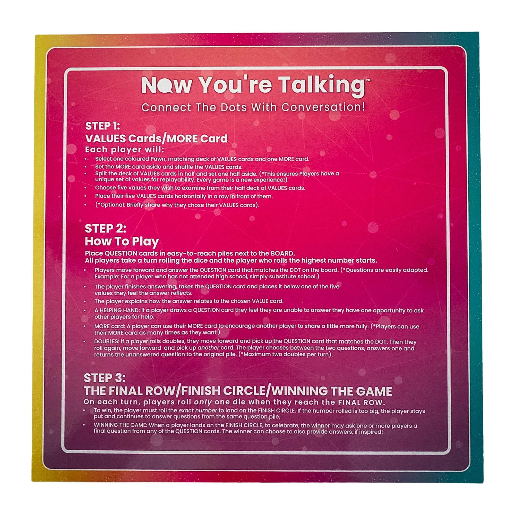 Now You're Talking® Conversation Board Game